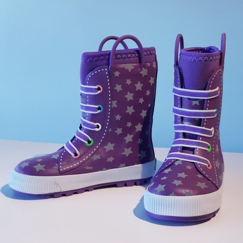 Twinkle stars rain / winter boots - Picture 4 of 9